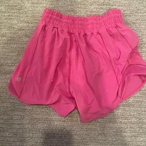 Hotty hot high-rise sonic pink shorts